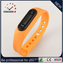 Cheap Promotion Silicone Pedometer Watch / Pedometer Bracelet